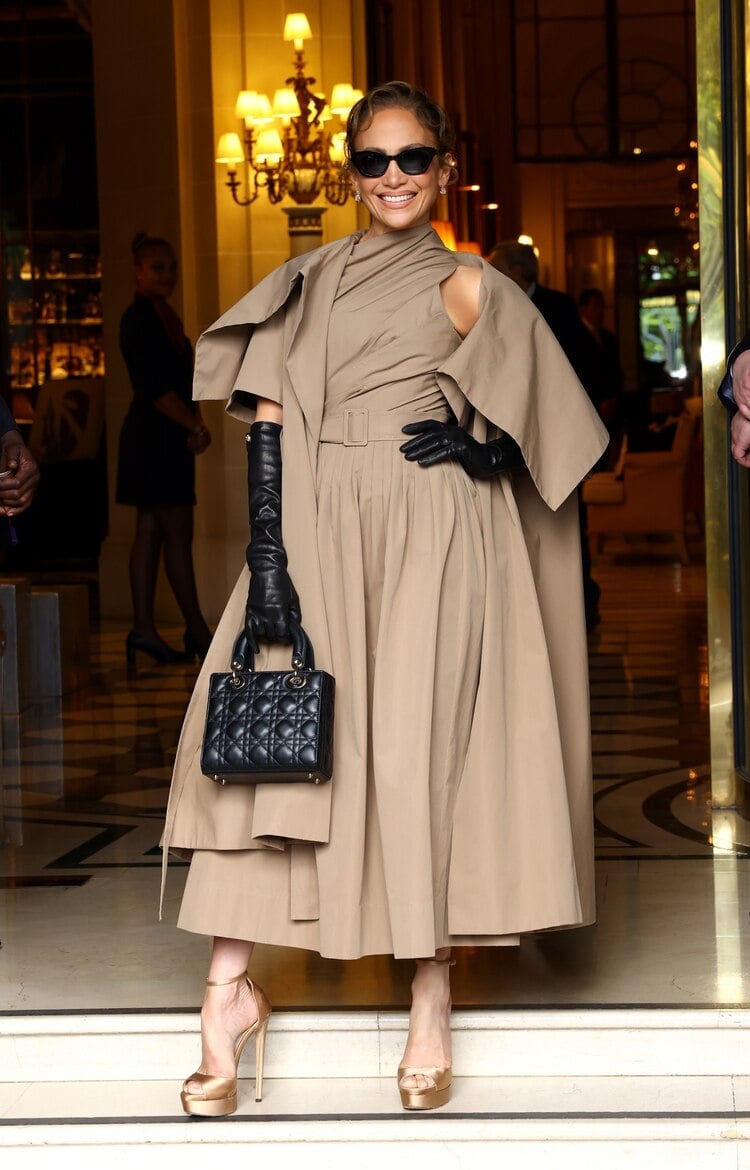 Jennifer Lopez at the Christian Dior Haute Couture Fall/Winter 2024-2025 show as part of Paris Fashion Week in Paris, France, June 24, 2024.