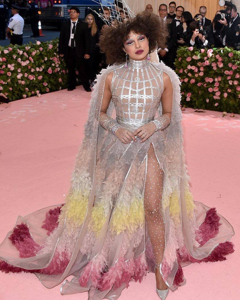 In 2019, Chopra embraced the Met Gala’s theme inspired by Susan Sontag’s 1964 essay “Notes on ‘Camp’" (Image: Instagram)