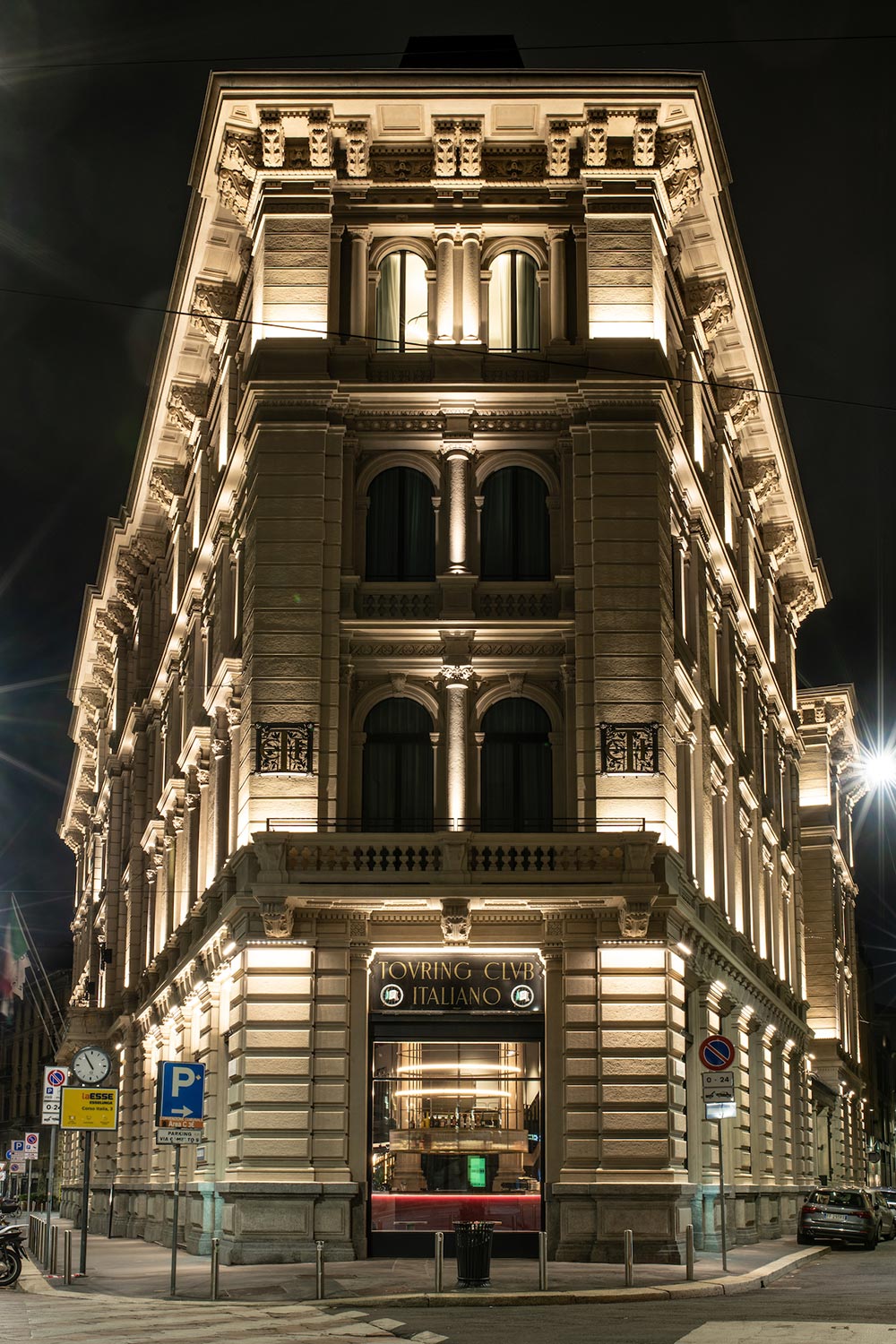 The Duomo di Milano at night. Photographs: Rupali Dean
