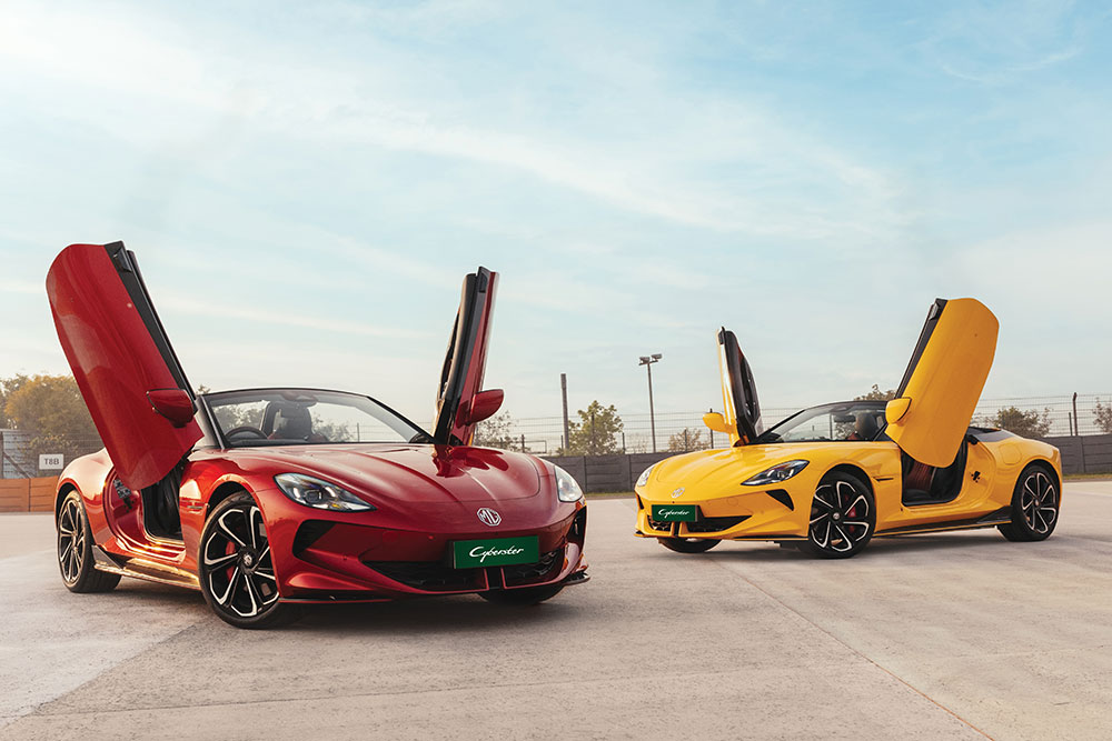 MG Cyberster Launch In India