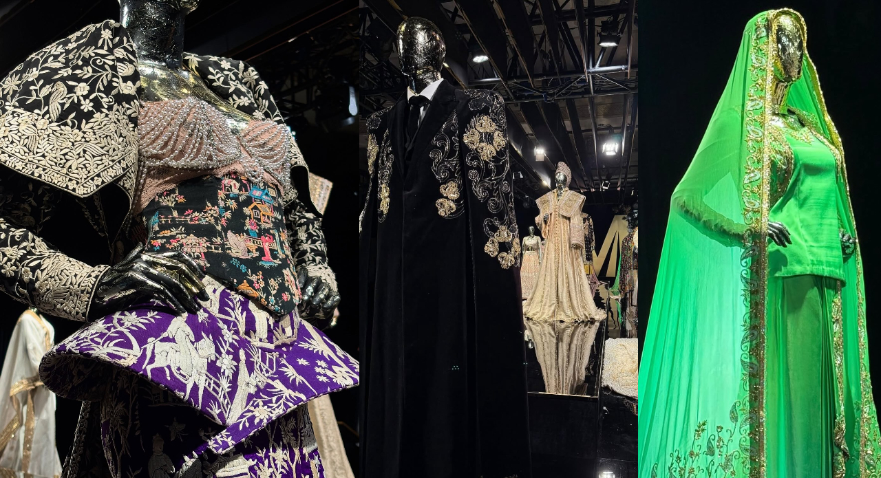 Manish Malhotra’s couture party blends nostalgia, sparkle and statement silhouettes at India Couture Week 2025. (Image: Instagram)