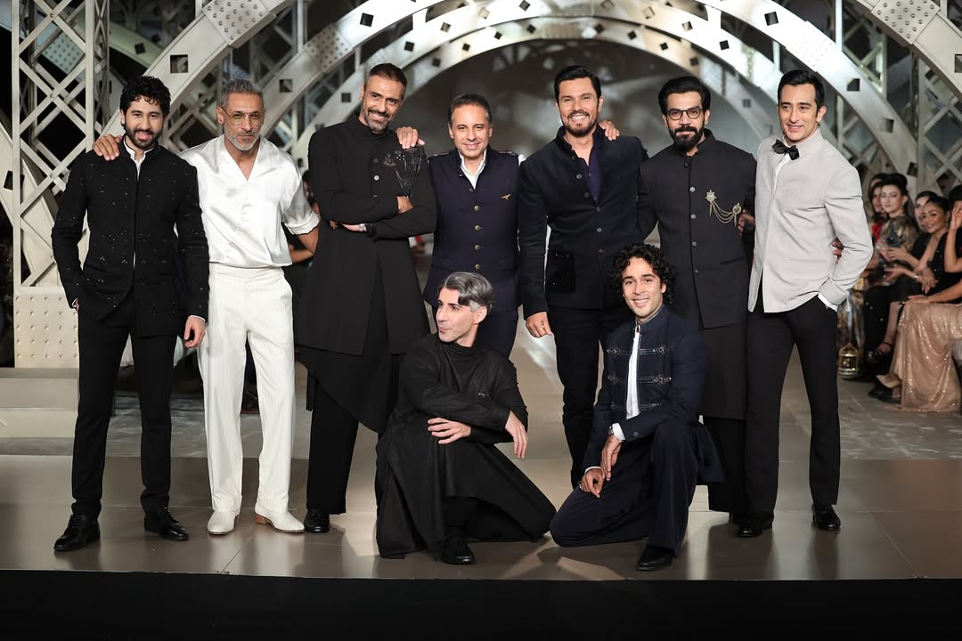 Shantnu & Nikhil present their ‘Metropolis’ menswear collection at India Couture Week 2025. (Image: FDCI)