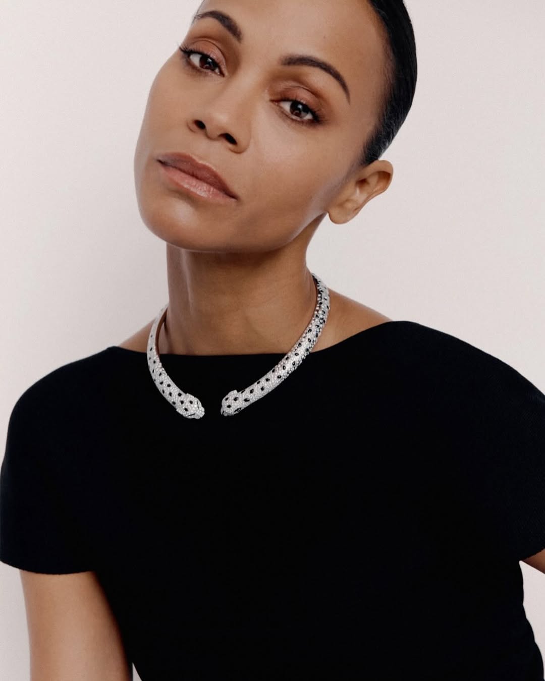 The newest member of the Cartier family—Zoe Saldaña officially joins the maison as its global ambassador. (Image: @cartier / Instagram)