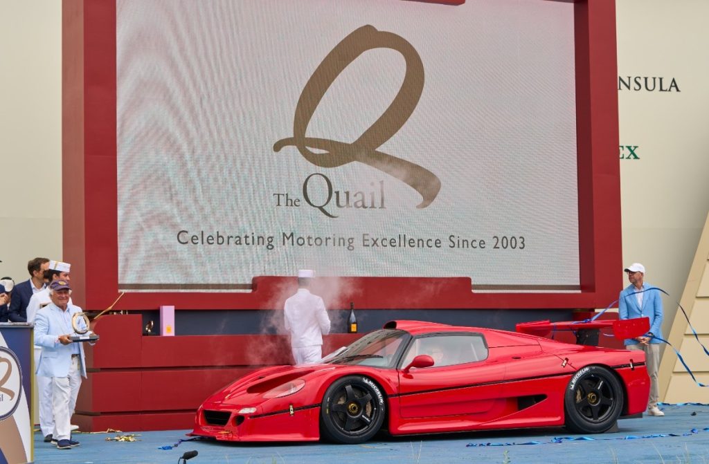 1996 Ferrari F50 GT1 Crowned “Best of Show” at The Quail 2025