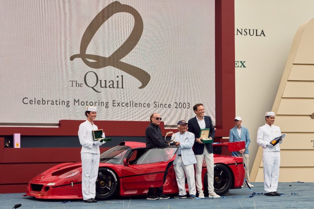1996 Ferrari F50 GT1 Crowned “Best of Show” at The Quail 2025