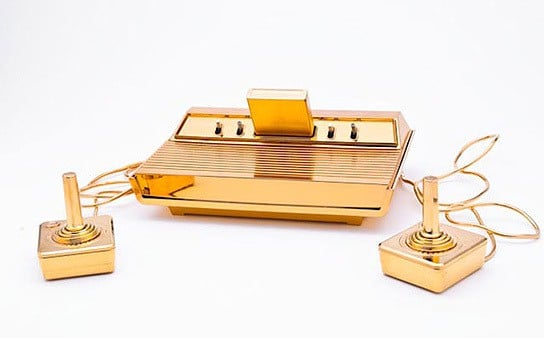 Where nostalgia meets opulence: the 24k Gold Atari 2600