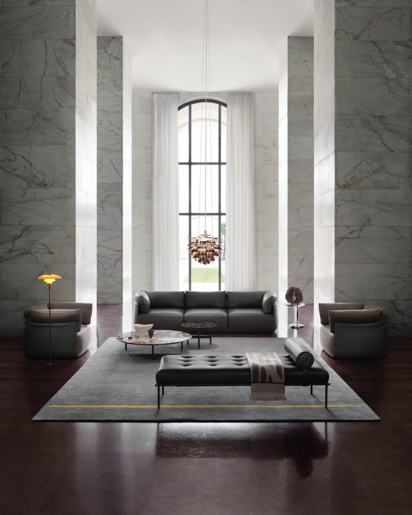 Black transforms rest into a ritual of refinement