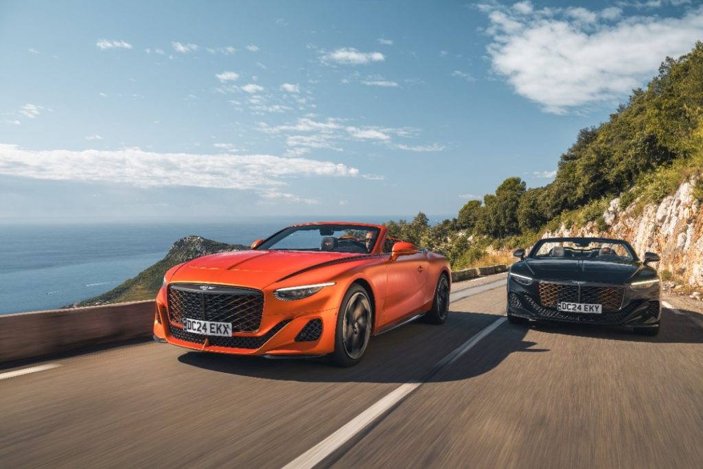 A rare open top grand tourer that combines elegance with immense power