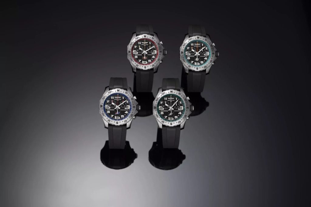 Showcasing the Chronomat Automatic GMT and the Endurance Pro, the collaboration unites Swiss watchmaking precision with the spirit of the gridiron