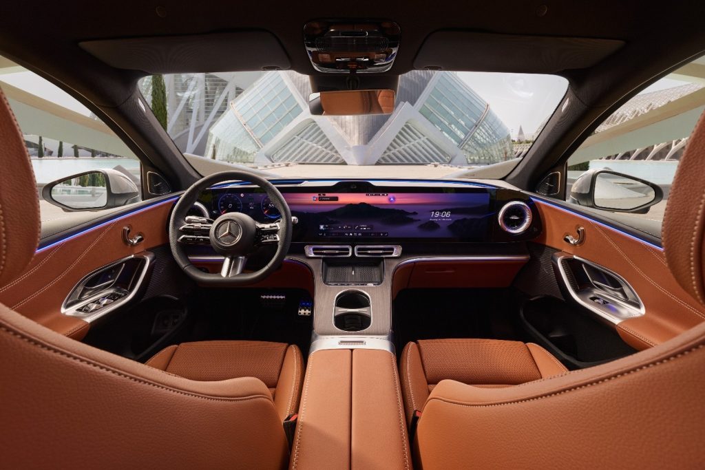 The all-new seamless MBUX HYPERSCREEN is the largest display unit from Mercedes-Benz to date