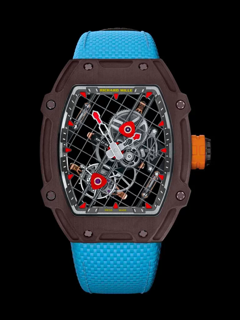 Limit to just 50 pieces, the timepiece has been created by Richard Mille in partnership with tennis legend Rafael Nadal