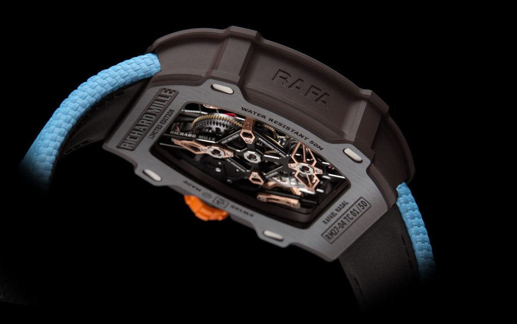Limit to just 50 pieces, the timepiece has been created by Richard Mille in partnership with tennis legend Rafael Nadal
