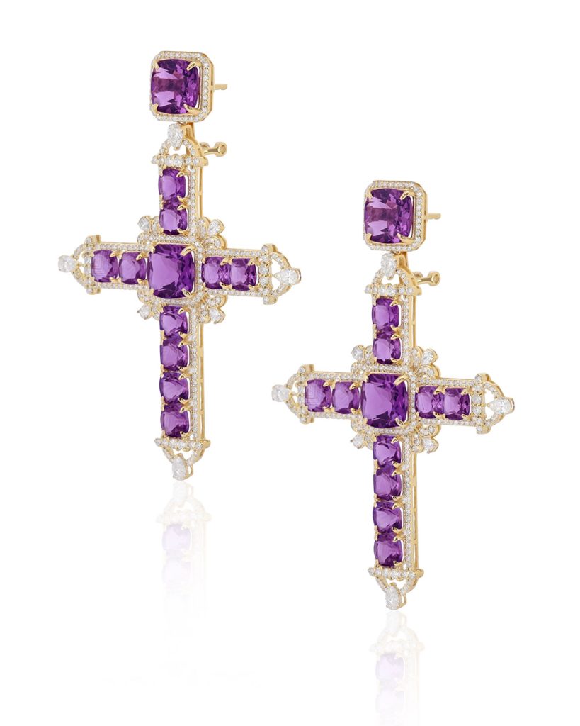 Cross My Heart Earrings