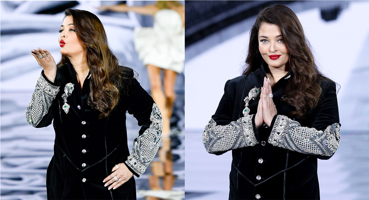 Aishwarya Rai Bachchan Stuns In An Androgynous Coat By Manish Malhotra At Paris Fashion Week 2025
