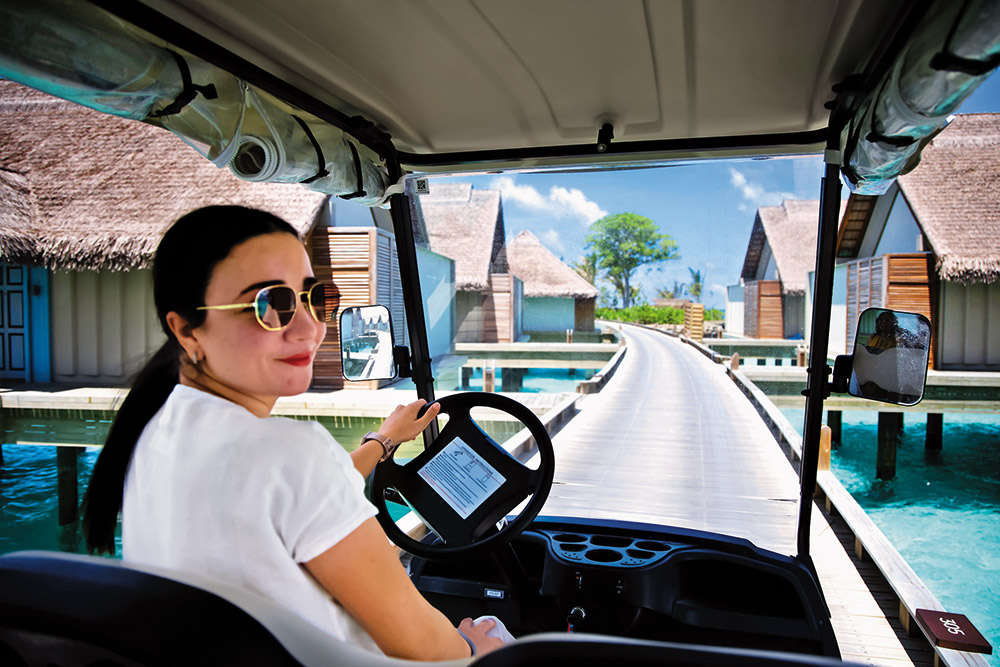 Nur, our “Safeeru” | Photograph: JW MARRIOTT