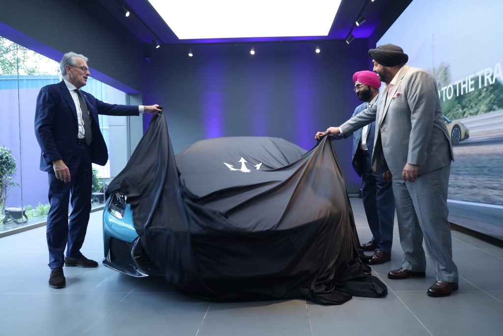 to Philippe Claverol, Head, Maserati Overseas Region