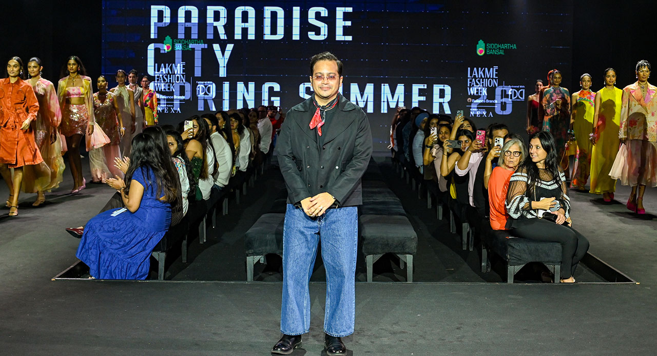 A world full of wonder was imagined at designer Siddhartha Bansal’s Spring/Summer 26 showcase ‘Paradise City’