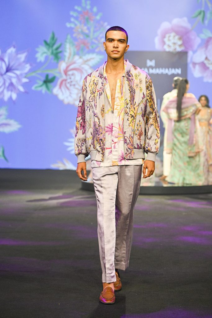 Mahima Mahajan’s showcase,’Fanah’, presented at Lakmē Fashion Week in partnership with FDCI with showstopper Vaani Kapoor