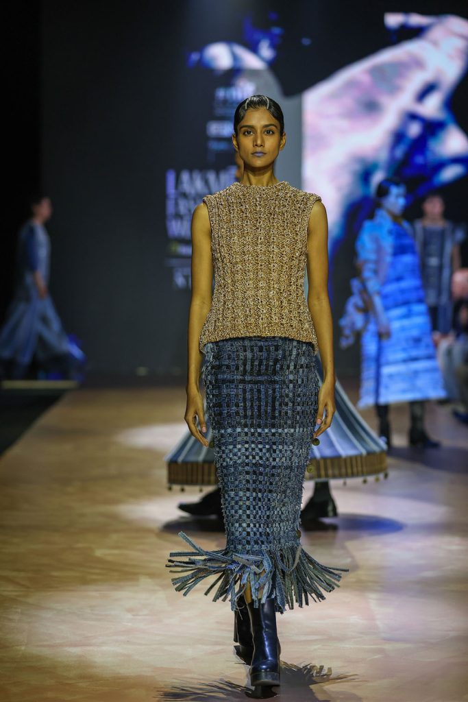 FDCI x Lakmé Fashion Week 2025 - New Delhi ANAM HUSAIN presentation