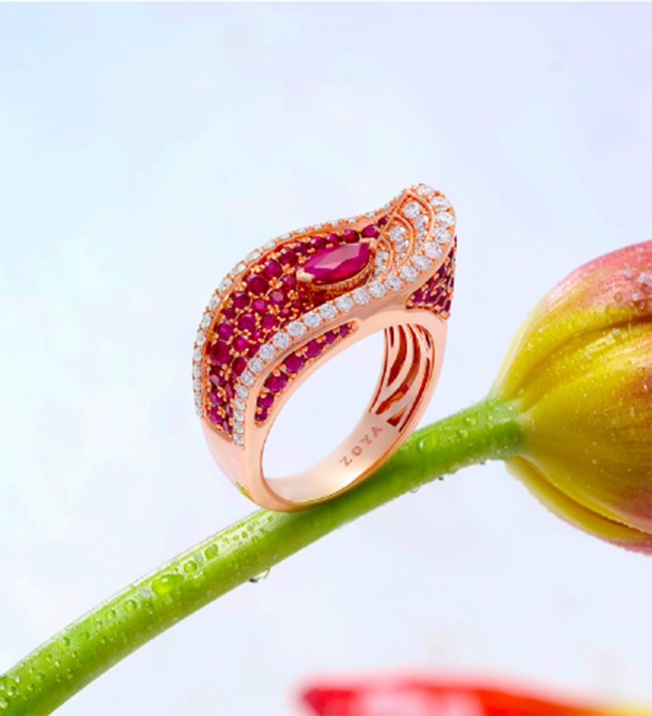 The Scarlet Dawn Ring from Zoya