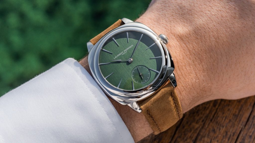 Laurent Ferrier Square Micro-Rotor Evergreen
