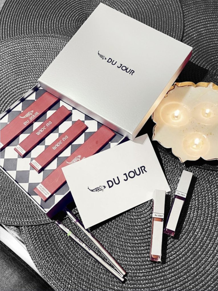 Dujour’s cosmetics hamper