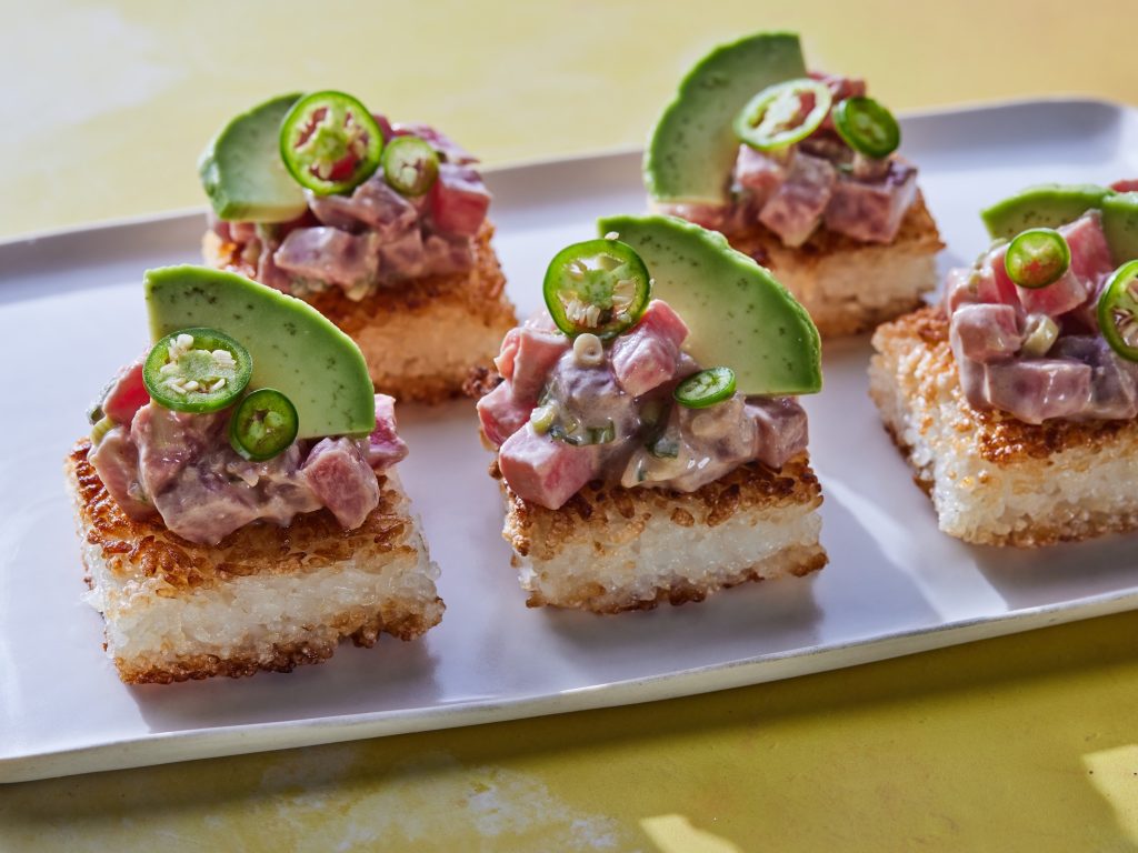 Spicy Tuna Tartare with Crispy Rice