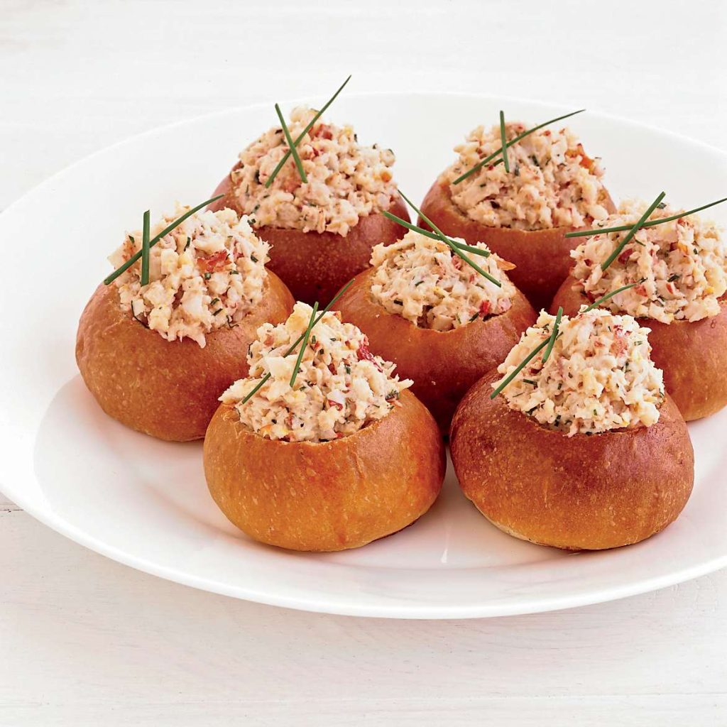 Mini Lobster Rolls with Citrus Aioli