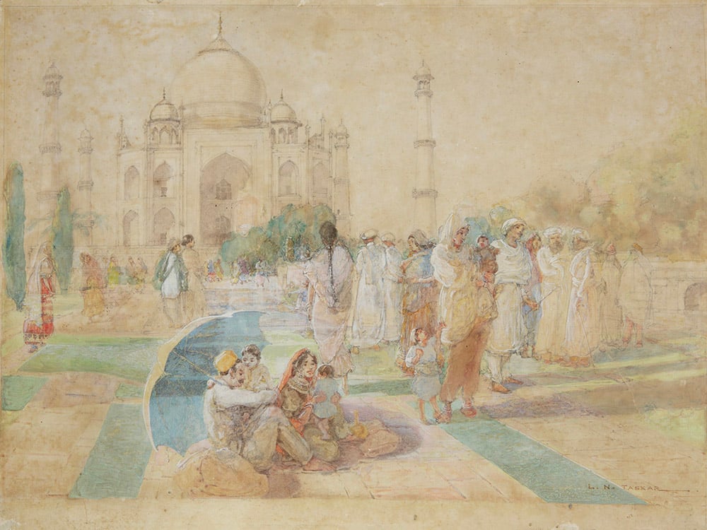 Taj Mahal through Art and History