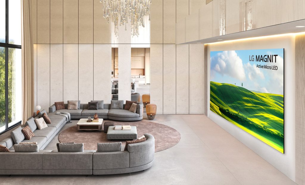 : LG Redefines Home Entertainment with the New MAGNIT Active Micro LED Display