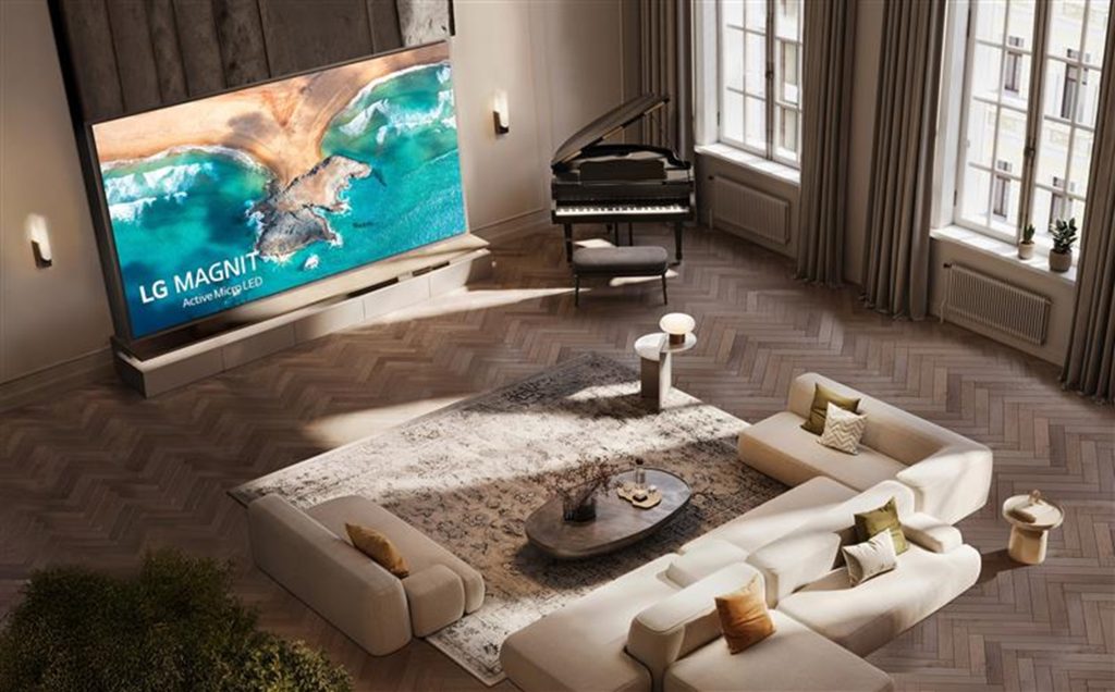 LG Redefines Home Entertainment with the New MAGNIT Active Micro LED Display