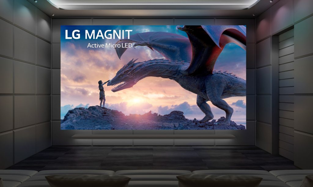 LG Redefines Home Entertainment with the New MAGNIT Active Micro LED Display