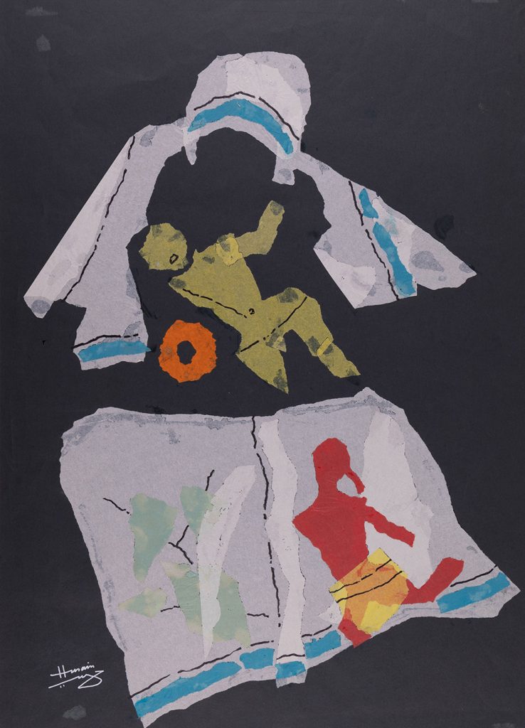 MF Husain art