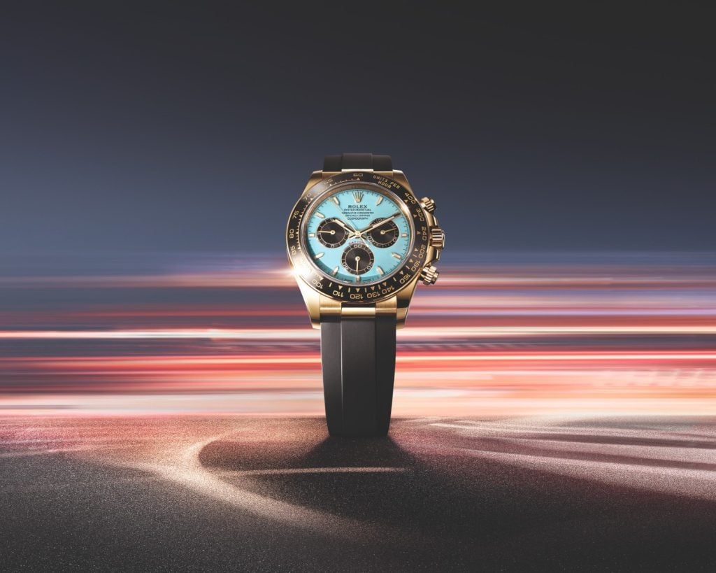 This Daytona uses the in-house calibre 4131