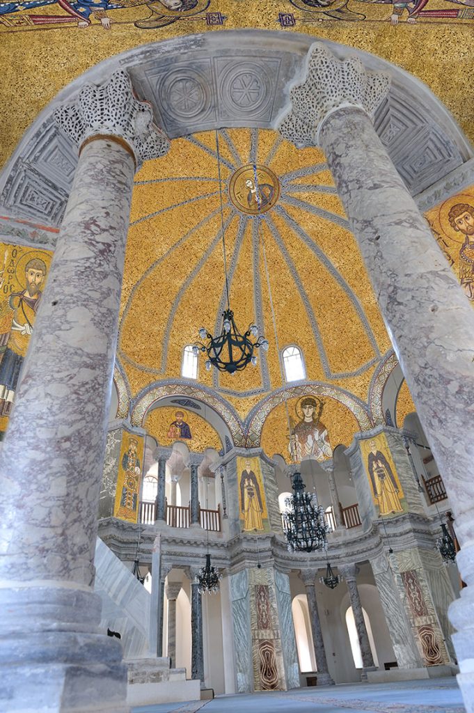 Born in the heart of Constantinople, Byzantine architecture fused imperial ambition with spiritual imagination, with its Its shimmering mosaics, soaring domes, and golden interiors shaped an identity that was part empire, part faith, and entirely revolutionary