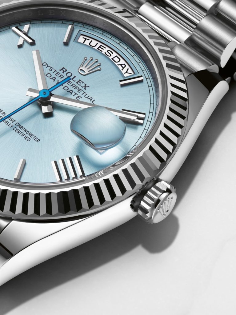 From its invention in the 1950s to the modern sapphire-integrated versions, the Cyclops remains one of Rolex’s boldest visual and functional innovations