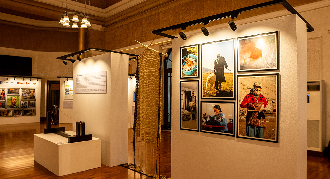 The ‘Journeying Across the Himalayas’ exhibition explored indigenous ways of life that sit at the cusp of climate change