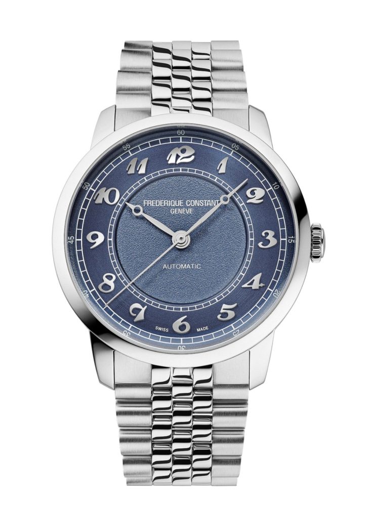 A refreshed 38.5 mm design pairs fluid steel bracelets with blue or salmon dials that honour mid-century elegance, blending unisex versatility, Geneva-crafted finesse, and a refined automatic calibre to elevate everyday Swiss watchmaking