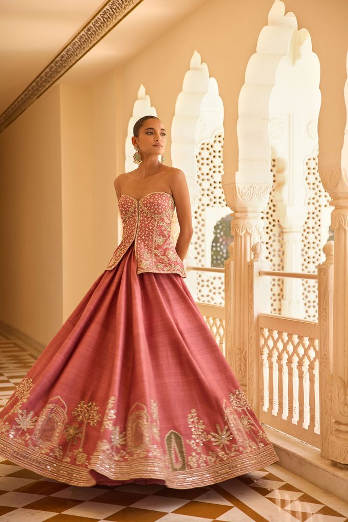 The Devotion Lehenga by Ridhi Mehra