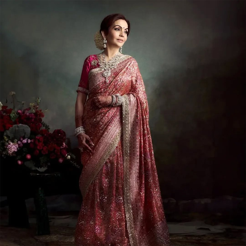 The Couture Wedding Sarees – ₹40 Crore+