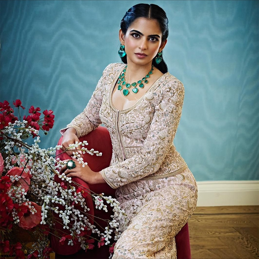 The Modern Minimalist Contemporary Lines, Old-World Craft Isha Ambani