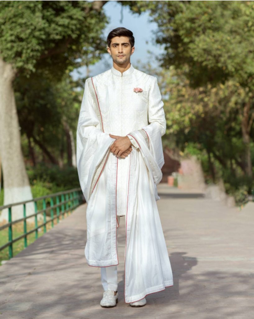 royal sherwani look for father of the bride by falguni shane peacock