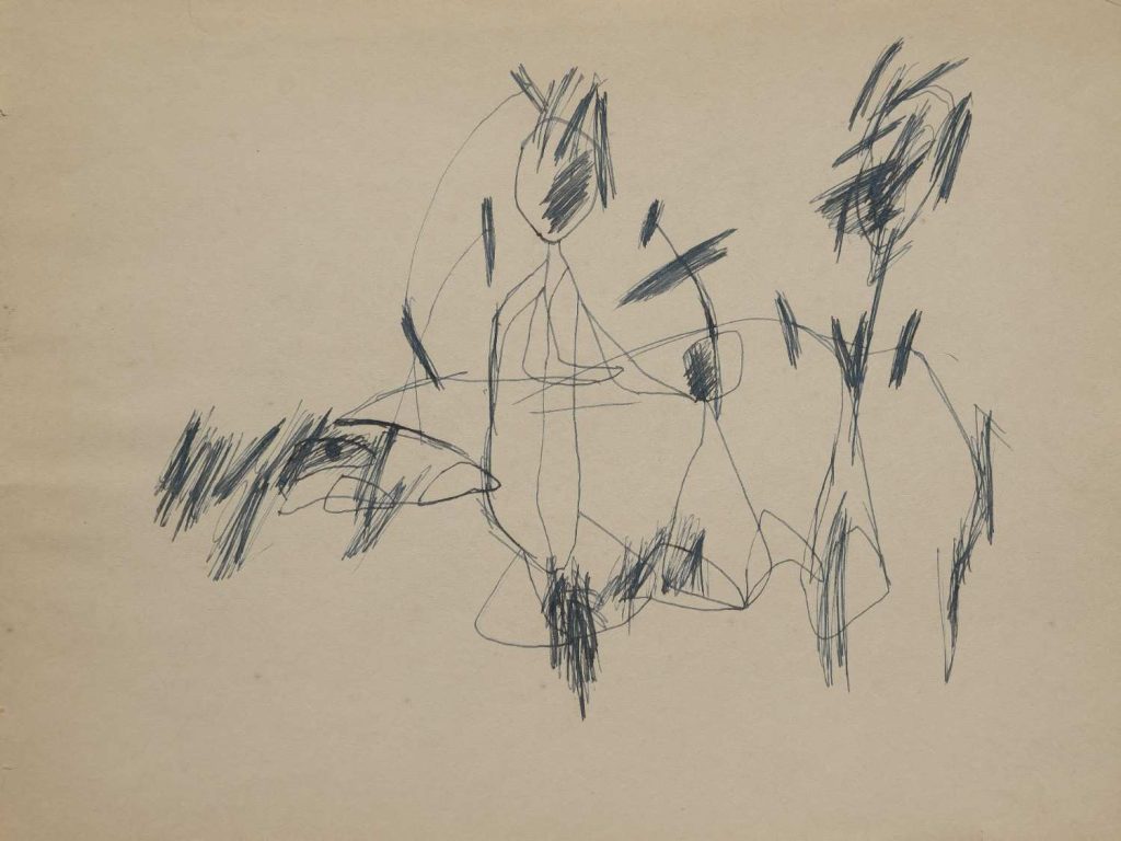 An artwork from Somnath Hore's "A Prelude To Wounds" series