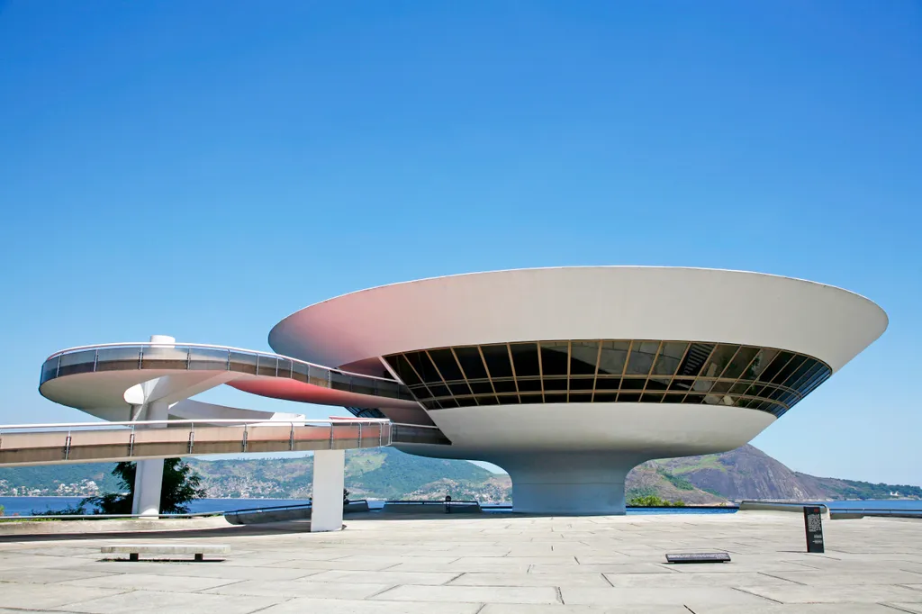 A man who looked at concrete not as a burden but as a blank page and then proceeded to scribble curves all over it