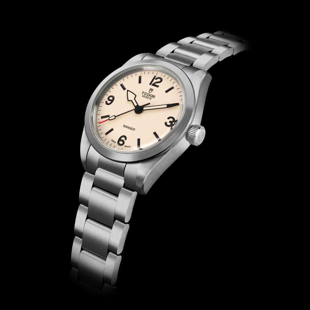 Tudor expands its Ranger line at Dubai Watch Week with new Black and Dune White dial options in 36mm and 39mm, reinforcing its legacy as the understated yet formidable exploration watch inspired by the late 1960s original