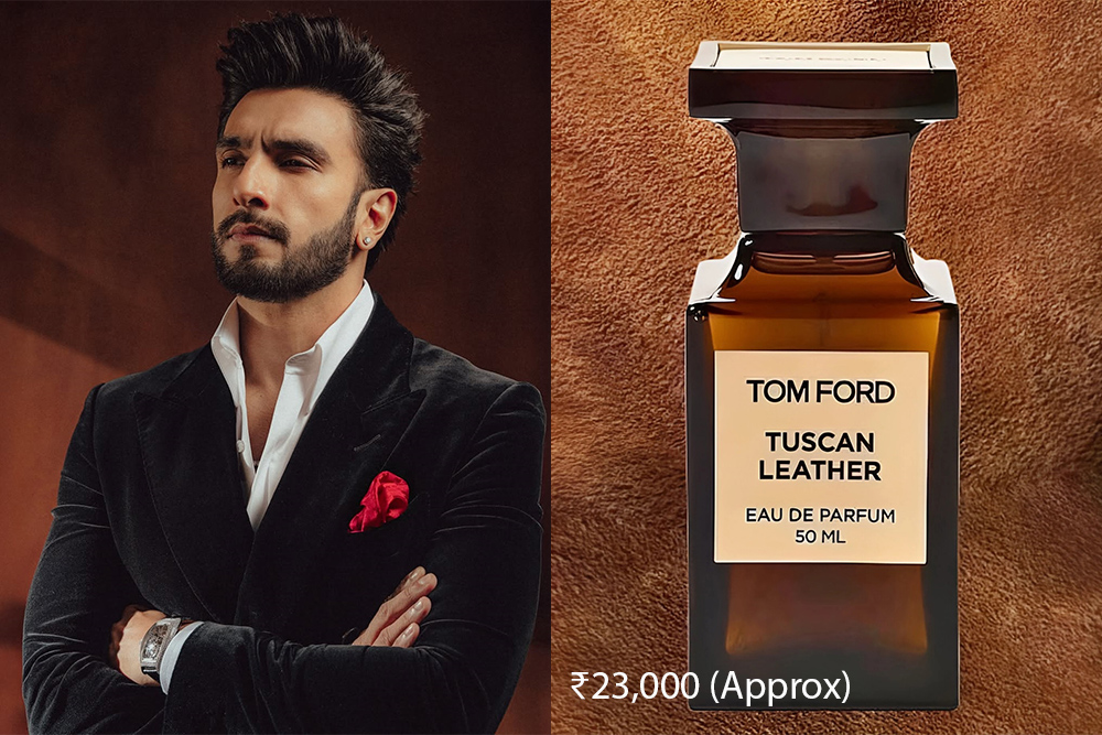 what perfumes does ranveer singh wear, Tom Ford Tuscan Leather