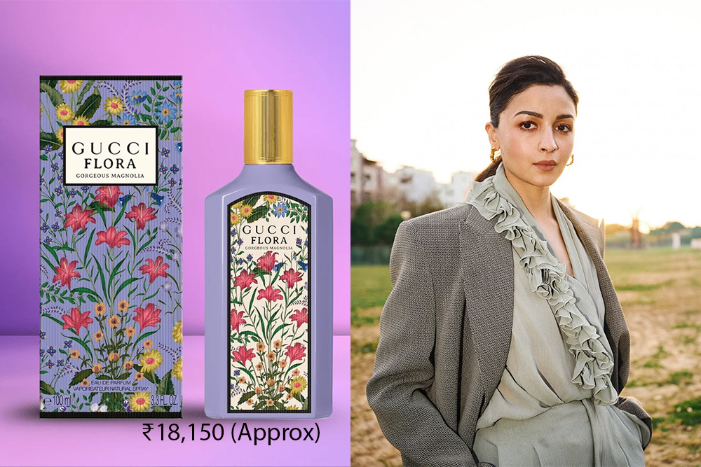 Alia Bhatt's favourite perfume is Gucci Flora Gorgeous Magnolia