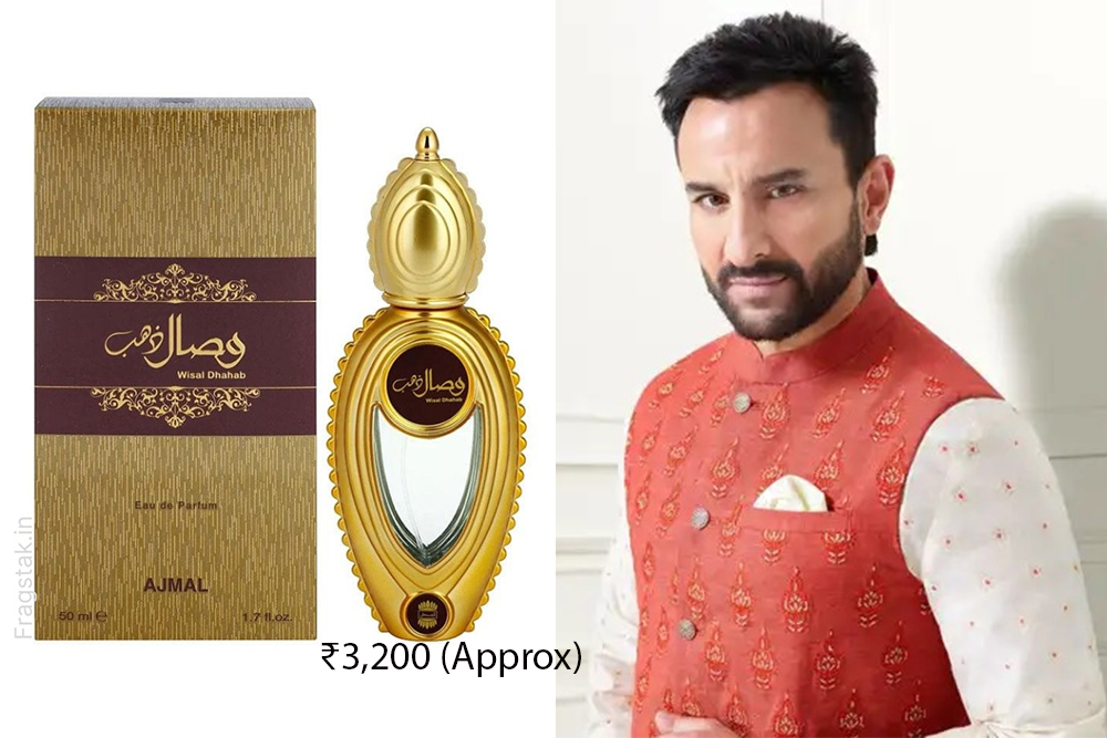 Saif Ali Khan brand ambassador of Ajmal Wisal Dhahab