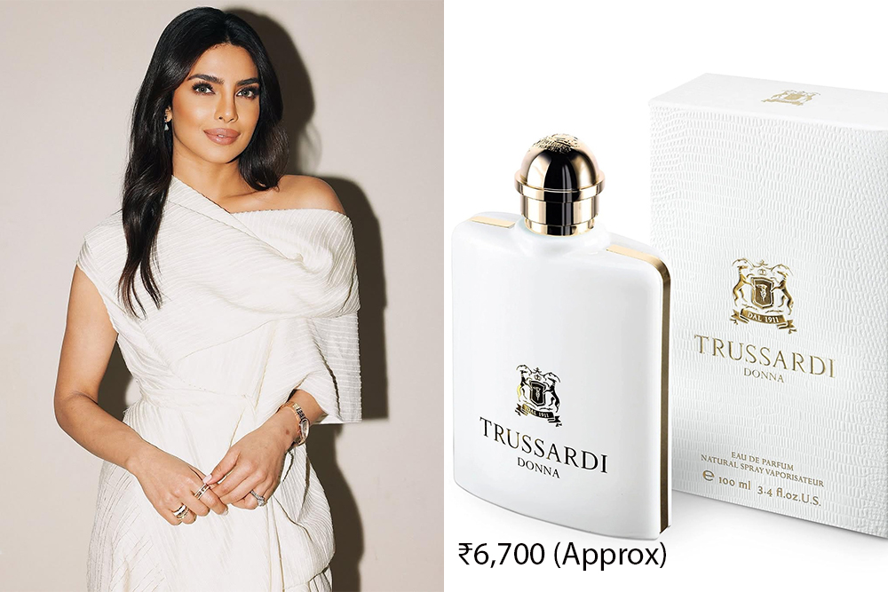 Priyanka Chopra loves Trussardi Donna, priyanka chopra's favourite perfume