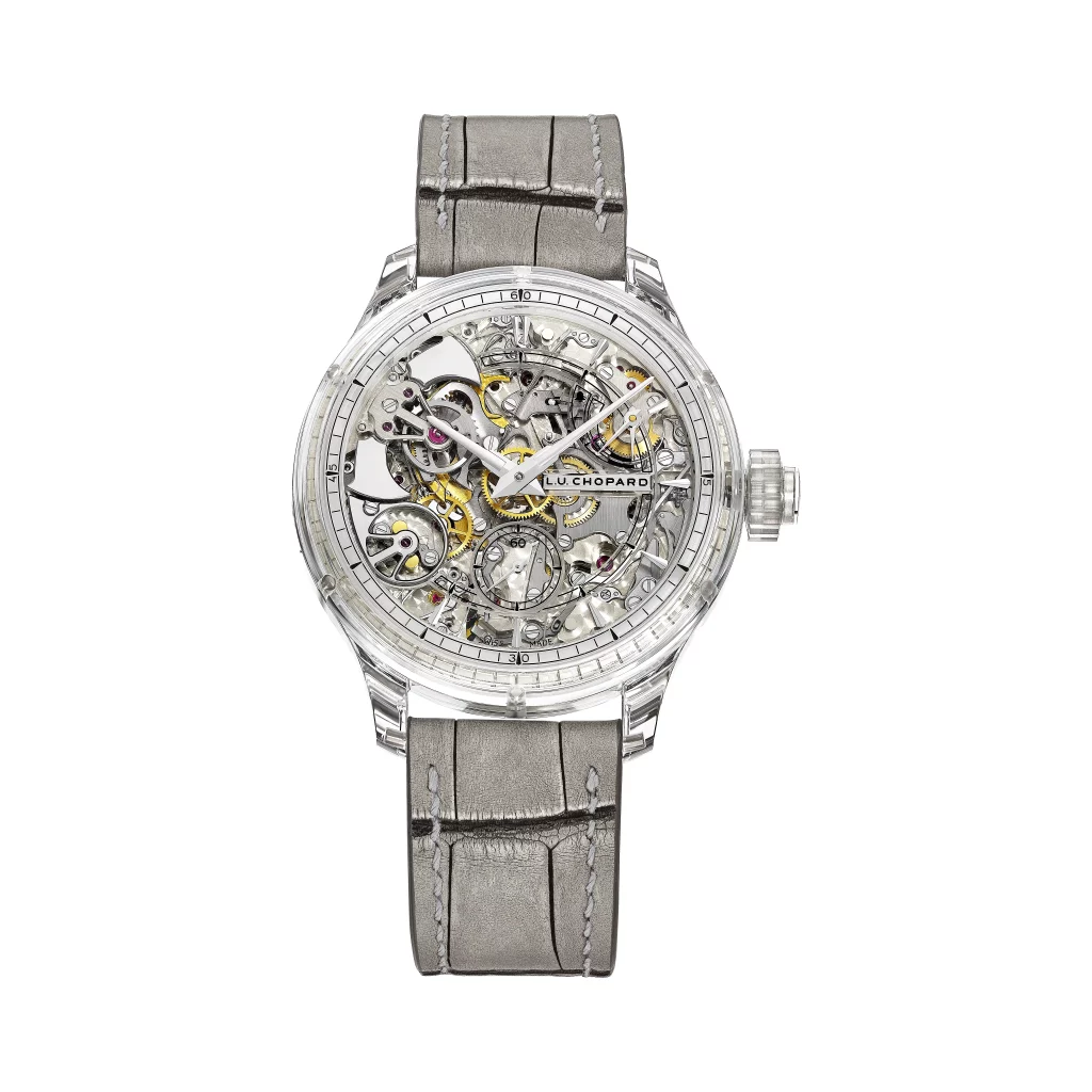 Chopard L.U.C Full Strike Sapphire gets all sapphire casing 